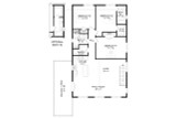 Traditional House Plan - Uniontown 72016 - 2nd Floor Plan