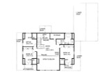 Secondary Image - Craftsman House Plan - 55143 - 2nd Floor Plan