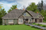 Craftsman House Plan - 62421 - Front Exterior