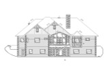 Secondary Image - Craftsman House Plan - 62421 - Rear Exterior