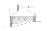 Craftsman House Plan - 62421 - Left Exterior