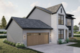 Cottage House Plan - Rhinebeck 92068 - Left Exterior