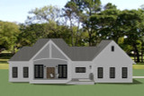 Secondary Image - Country House Plan - 30351 - Rear Exterior
