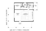 Contemporary House Plan - Valley Eagle 95146 - 1st Floor Plan