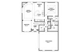 French Country House Plan - 68637 - 1st Floor Plan