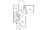 Traditional House Plan - 23405 - 1st Floor Plan