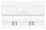 Country House Plan - Peach Orchard RV Barndo 2 22104 - Right Exterior