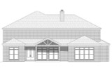 Traditional House Plan - Latting Woods 85904 - Rear Exterior