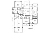 Traditional House Plan - Latting Woods 85904 - 1st Floor Plan