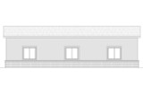 Traditional House Plan - Rounder Garage 90560 - Left Exterior