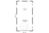 Traditional House Plan - Rounder Garage 90560 - 1st Floor Plan
