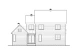 Farmhouse House Plan - 70938 - Rear Exterior