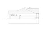 Craftsman House Plan - 35962 - Left Exterior
