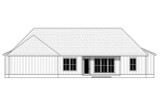 Secondary Image - Farmhouse House Plan - Sage 21730 - Rear Exterior