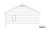 Secondary Image - Traditional House Plan - Ferguson Guest House 62324 - Rear Exterior