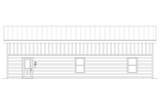 Country House Plan - Victoria Point RV Barn 85935 - Right Exterior