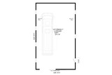 Country House Plan - Victoria Point RV Barn 85935 - 1st Floor Plan