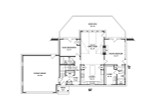 Country House Plan - 22538 - 1st Floor Plan