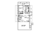 A-Frame House Plan - 54140 - 1st Floor Plan