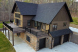Craftsman House Plan - 18301 - Left Exterior