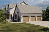Farmhouse House Plan - Southbend 67184 - Right Exterior