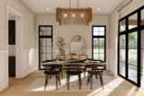 Farmhouse House Plan - Southbend 67184 - Dining Room