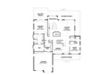 Farmhouse House Plan - Waverly 25956 - 1st Floor Plan