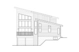 Contemporary House Plan - 84923 - Left Exterior