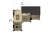 Contemporary House Plan - 84923 - 2nd Floor Plan