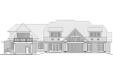 European House Plan - 75304 - Rear Exterior