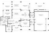 European House Plan - 75304 - 1st Floor Plan