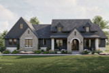 Ranch House Plan - Hayden Flats 11015 - Front Exterior