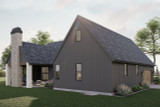 Ranch House Plan - Hayden Flats 11015 - Left Exterior