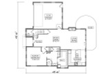 Contemporary House Plan - Jade 71817 - 1st Floor Plan