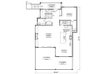 Contemporary House Plan - Kingston Hill 97683 - 1st Floor Plan