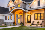Craftsman House Plan - Cottonwood Creek 91823 - Front Exterior