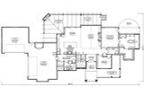 Craftsman House Plan - Cottonwood Creek 91823 - 1st Floor Plan