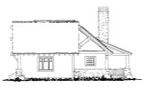 Mountain Rustic House Plan - Sheridan II 20103 - Left Exterior