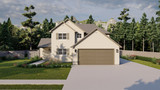 Craftsman House Plan - Hancock 76658 - Front Exterior