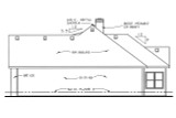 Craftsman House Plan - Mandolin Manor 92807 - Right Exterior
