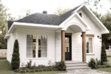 French Country House Plan - Chauncy  68047 - Front Exterior