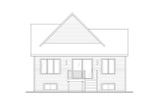 Craftsman House Plan - Saint-James 56634 - Rear Exterior