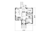 Craftsman House Plan - Saint-James 56634 - 1st Floor Plan