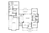 Farmhouse House Plan - 52566 - 1st Floor Plan