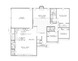 Contemporary House Plan - 56422 - 1st Floor Plan