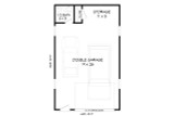 Traditional House Plan - Evergreen 29921 - 1st Floor Plan