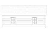 Traditional House Plan - Evergreen 29921 - Left Exterior