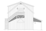 Country House Plan - Mesa Creek Barndo 2 28663 - Rear Exterior