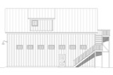 Country House Plan - Mesa Creek Barndo 2 28663 - Right Exterior