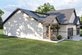 Farmhouse House Plan - Urbandale 68943 - Left Exterior